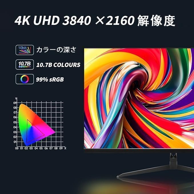 Amazon.co.jp: AtomFun 32インチ4K超高品位（3840 x 2160）IPSホーム